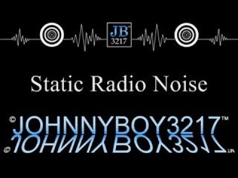 Static radio noise sound effect - YouTube
