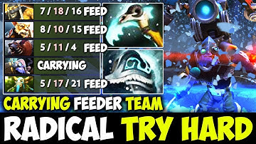 Radical Tinker - Trying Hard To Carry Feeder Team | Master Of Tinker Dota 2