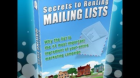 Direct Mail Marketing Lists | Strategic List Services
