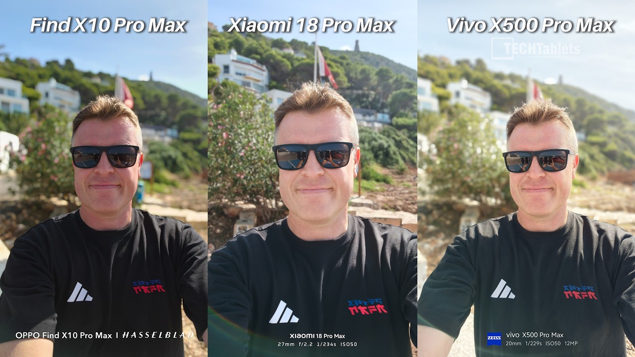 Oppo Find X10 Pro Max Vs Xiaomi 18 Pro Max Vs Vivo X500 Pro Max… — Transcript