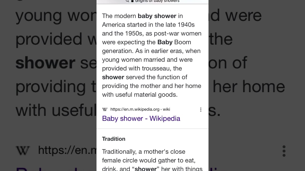 Pagan Origin Of Baby Showers