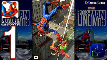 Spider-Man Unlimited Android Walkthrough - Gameplay Part 1 - Issue 1: Night Of The Goblin