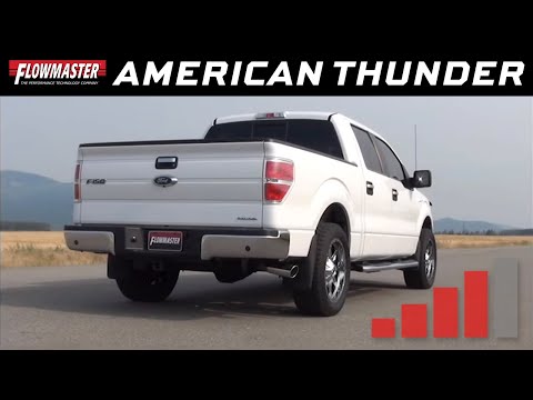 Flowmaster American Thunder Cat-Back exhaust sound, video 2