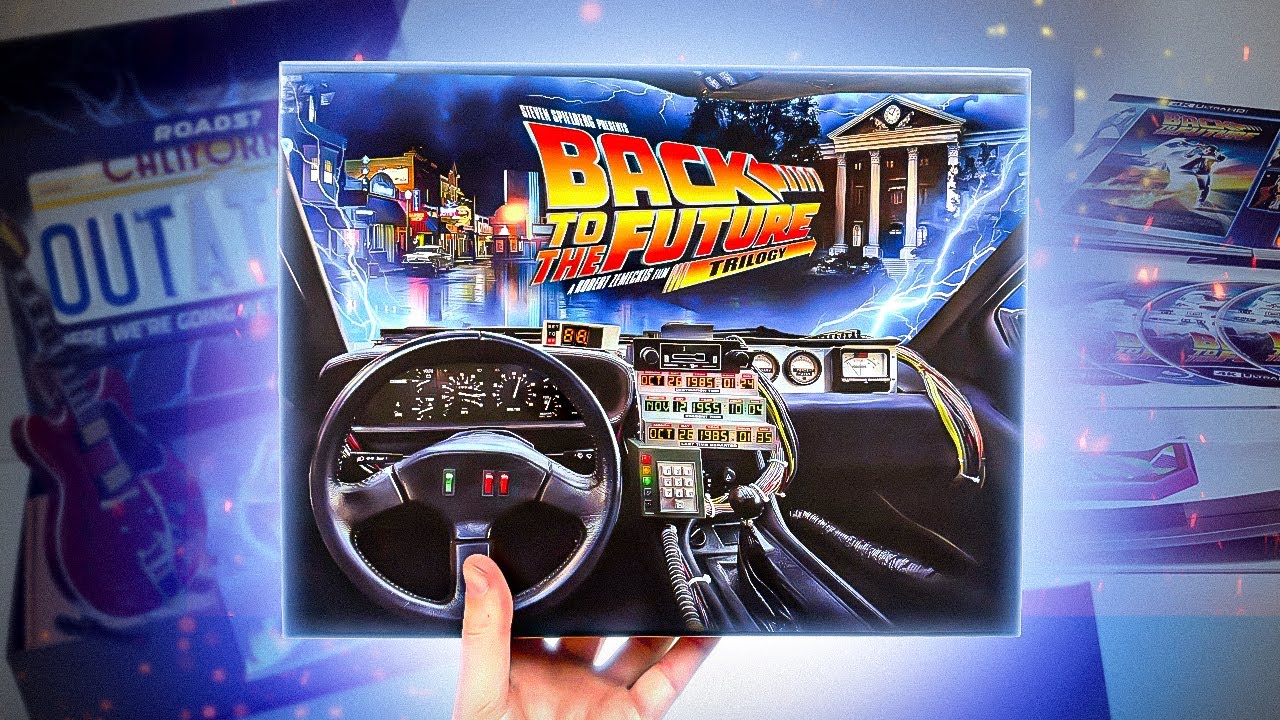 Back to the Future 40th Anniversary 4K Trilogy Unboxing