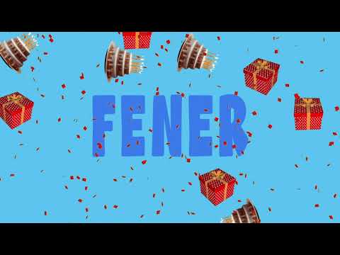 İyi ki doğdun FENER - İsme Özel Ankara Havası Doğum Günü Şarkısı (FULL VERSİYON) (REKLAMSIZ)