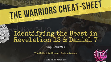 🔴Cheat-Sheet to Identify the Beast in Revelation 13 & Daniel 7‼️