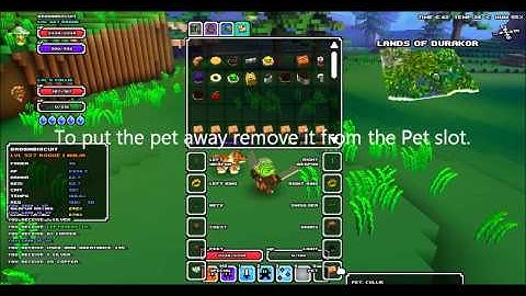 Cube World - How To Tame Pets