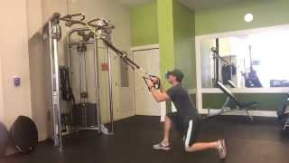 TRX Alternating Reverse Lunge - Online Personal Trainer