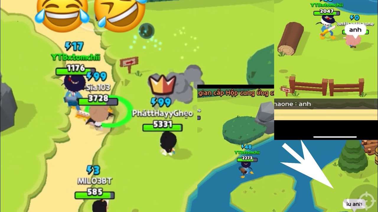 Play together| Battle forest, được t1 tha,gặp quá tr bạn fan cute quá🥰😍