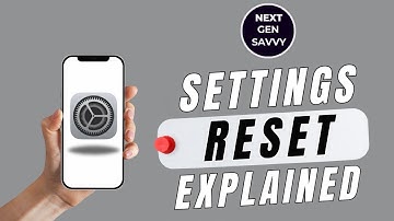 All iPhone Settings Reset Explained