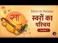 Lesson 1 introduction to swaras      siff young artiste