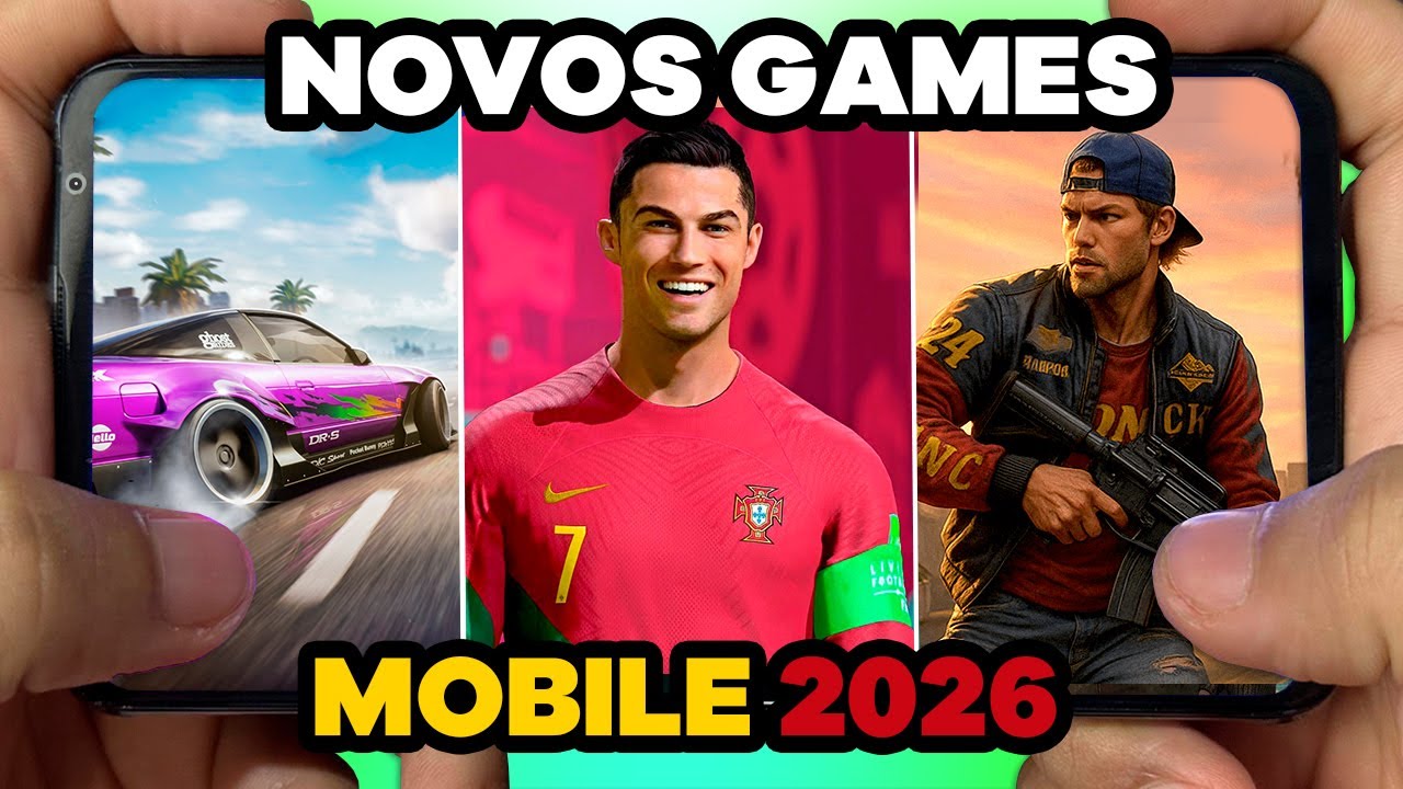 SAIU NOVOS JOGOS PARA ANDROID 2026