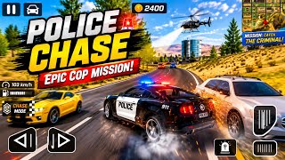 🔥 Police Car Chase Cop Simulator Part -4 | Real Police Duty & Fast Car Action 🚓 screenshot 3