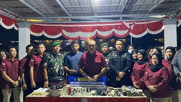 Gandeng TNI-POLRI, Lapas Narkotika Bandar Lampung Gelar Razia Malam dan Tes Urine Narapidana