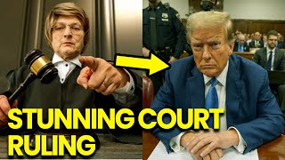 Judge DROPS HORRIFIC Ruling asTrump ERUPTS With THREATS