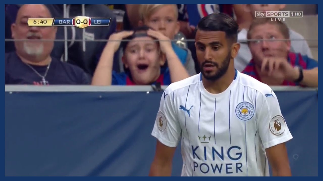 Riyad Mahrez vs Barcelona (Friendly) 03/08/2016 | Pre-season 2016-17 | HD