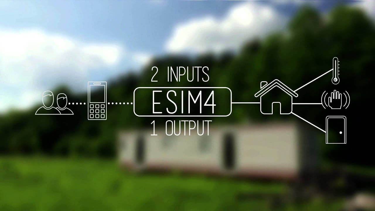 Автономная GSM контрольная панель ESIM4 от Eldes