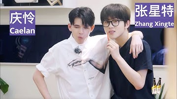 [Eng sub] Zhang Xingte & Caelan challenge: eat lemon & pepper【张星特x庆怜】挑战：面不改色吃柠檬和辣椒！《桃花坞开放中》CUT