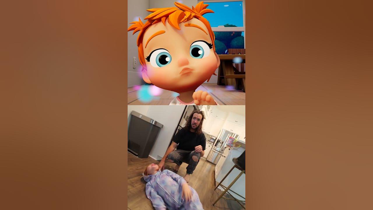 ADLEY turns into A BABY!! SpacestationAnimation Cartoon Adley Morning