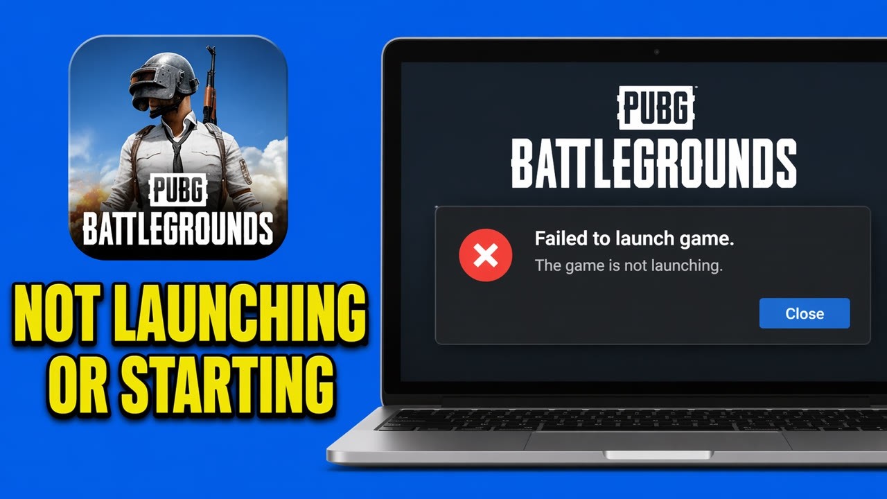 How To Fix PUBG Battlegrounds Not Launching Or Starting On PC - YouTube
