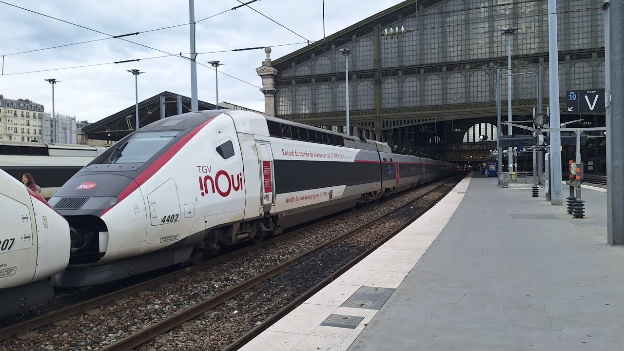 avant dernier départ en ligne de 4402 - YouTube