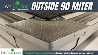 Outside 90 Miter Overview | Gutter Outside Corners