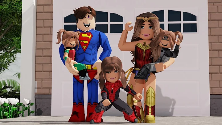 TRYING ON FAMILY HALLOWEEN COSTUMES on Bloxburg | Family Roleplay