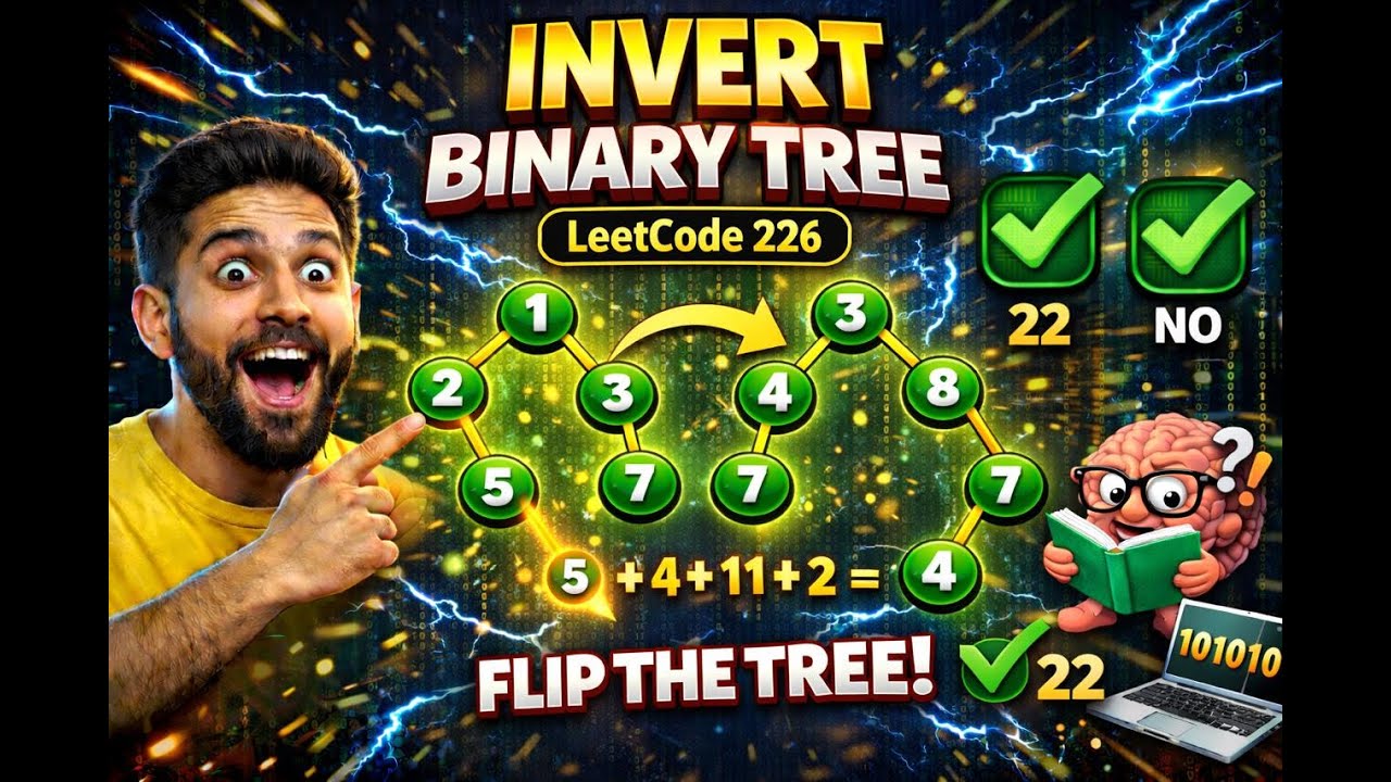 Invert binary tree leetcode - YouTube
