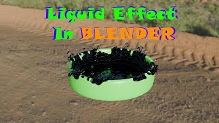 Blender Quick Liquid Tutorial