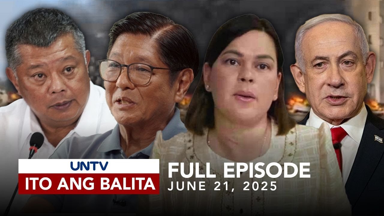 UNTV: Ito Ang Balita Weekend Edition |  June 21, 2025