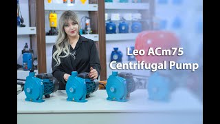 Leo ACm75 Single-Phase Centrifugal Pump