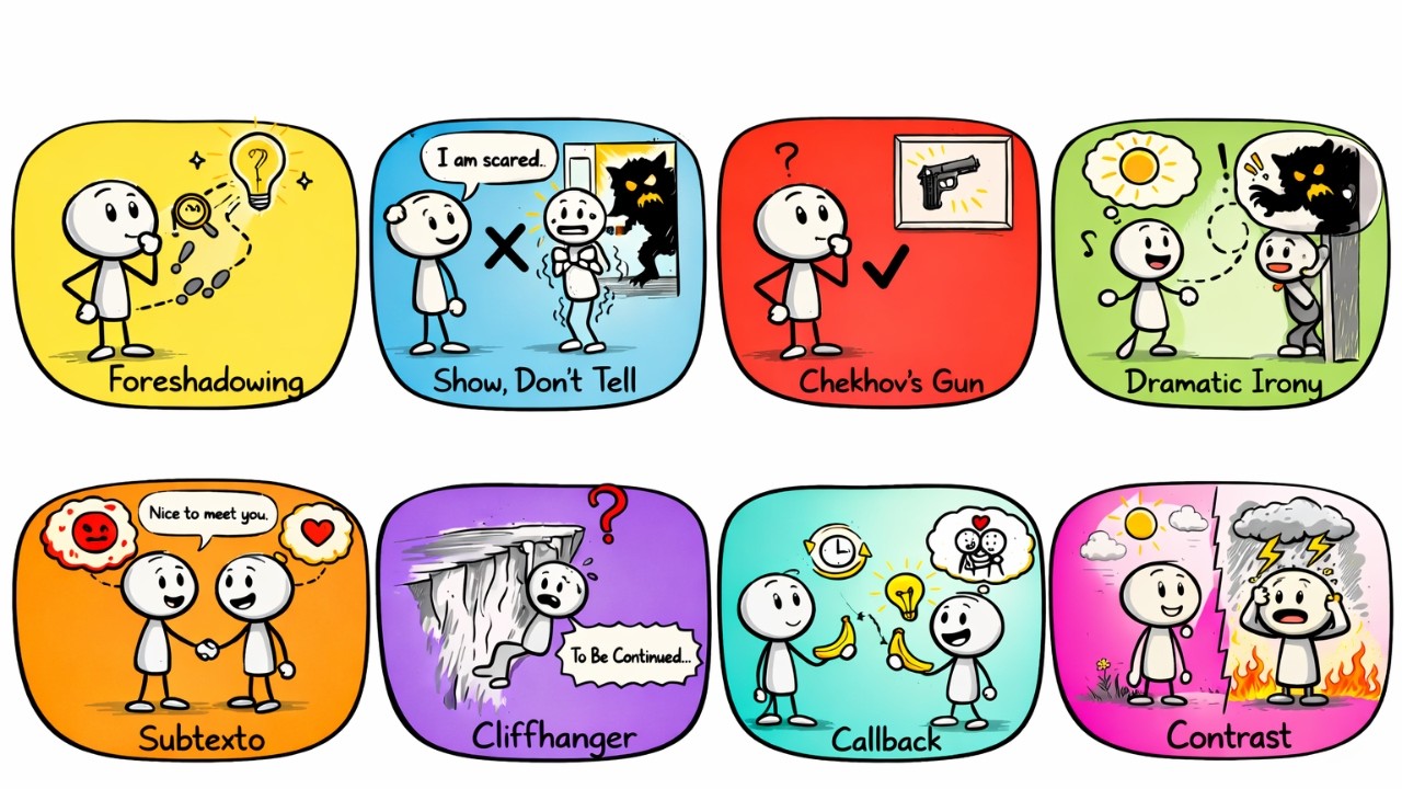 Todas las Técnicas de Escritura Más Importantes Explicadas