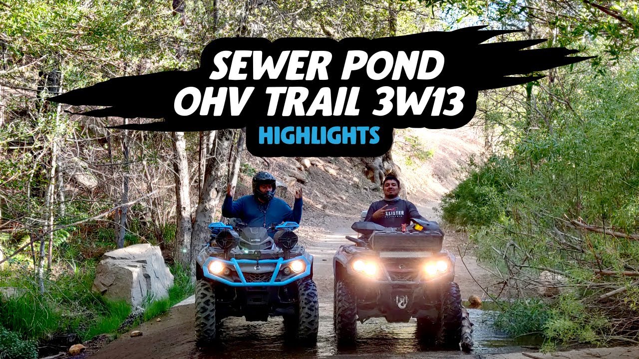 Sewer Pond OHV Trail 3W13 Highlights