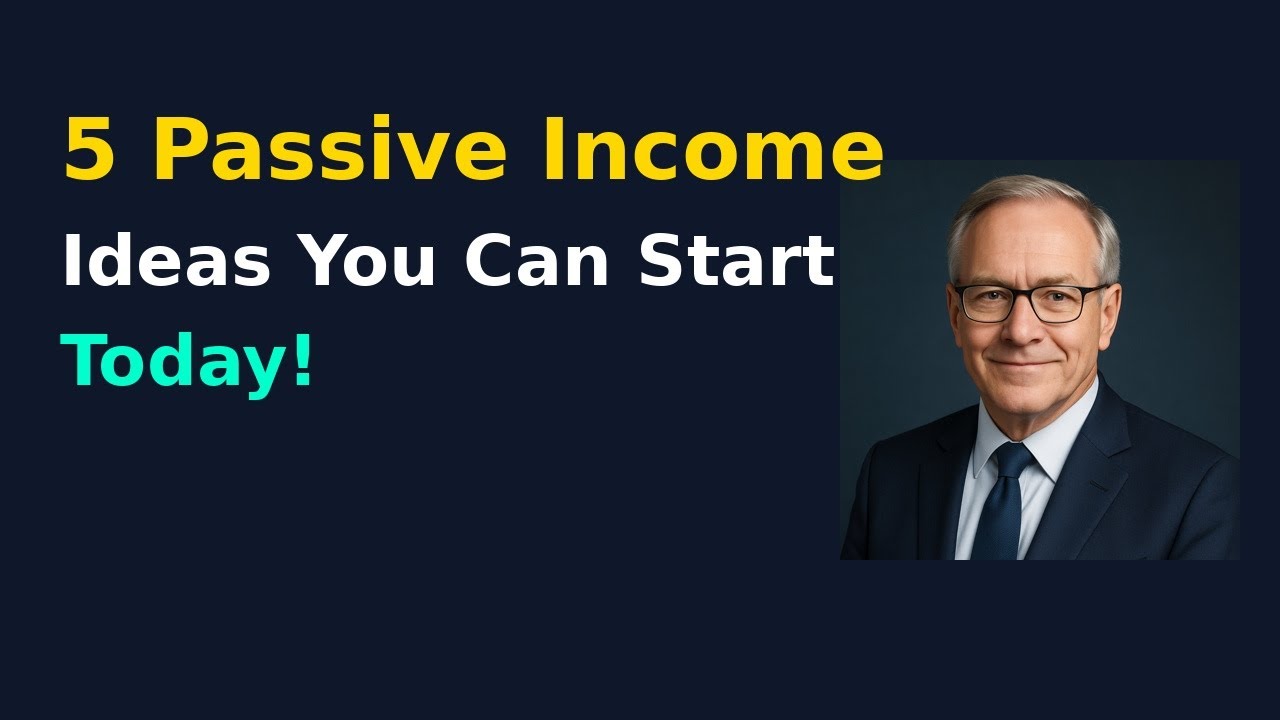 “5 Passive Income Ideas You Can Start Today” #wealthwise #money # ...