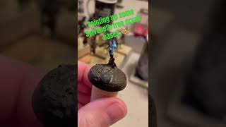 Sylvaneth bases 🎨 #miniatures #sylvaneth #bases #owl #warhammer #ageofsigmar #spoontasticminis