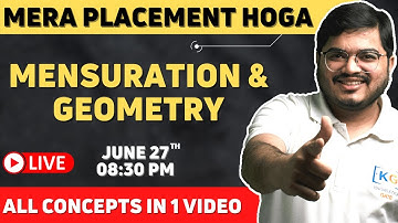 Mensuration & Geometry for TCS NQT and other IT Companies | Complete Concepts, Tricks & Practice