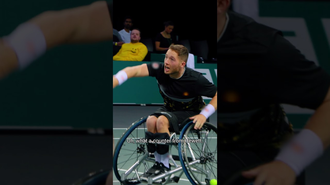 Alfie Hewett returns to the ABN AMRO Open.