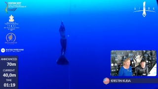 AIDA Depth World Championship Roatan 2017 - DAY 3 - Women CWT