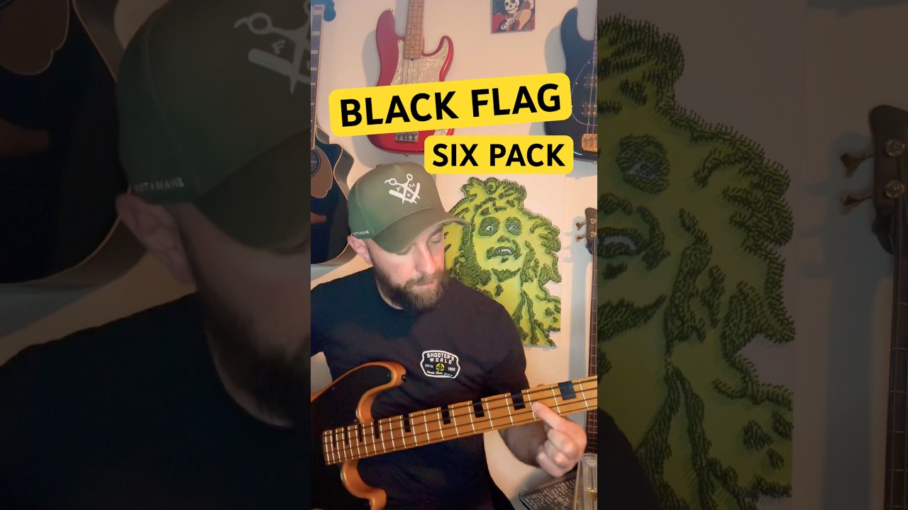 BLACK FLAG SIX PACK 