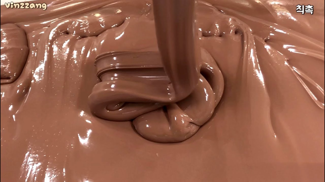 슬라임 반죽 영상 모음, 폼볼 섞기, 초코슬라임, 엘머스슬라임, 빈짱슬라임