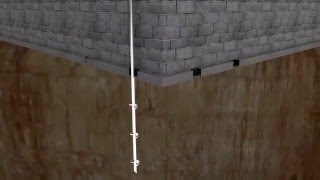 Grip-Tite Foundation Repair Helical Piers Animation