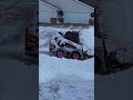 Residential driveway snow removal - How I Do It #shorts