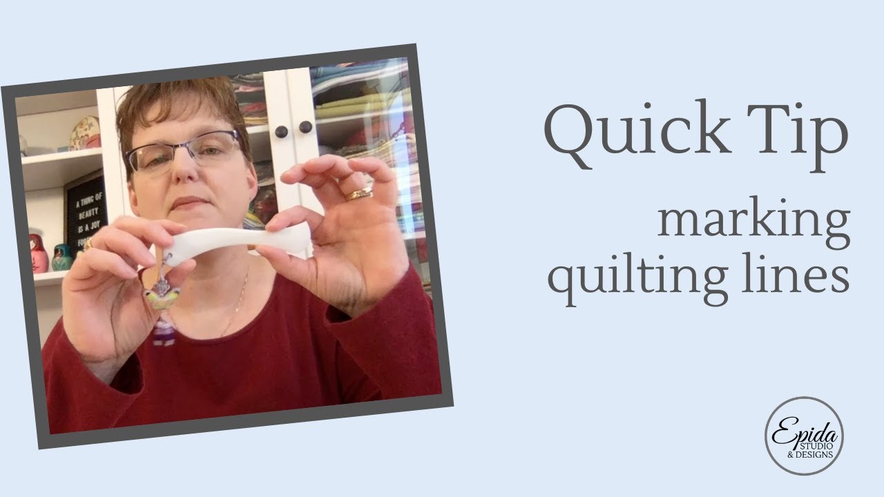 Quilting 101: How To Use A Hera Marker 