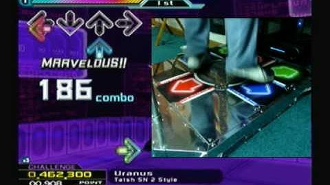 Kon - Uranus (Challenge) AAA #038 - Perfect Full Combo on DDR SuperNOVA 2 (PS2, Japan)