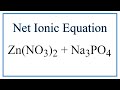 Net Ionic Equations and Spectator Ions