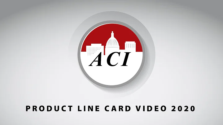 Product Line Card Video 2020