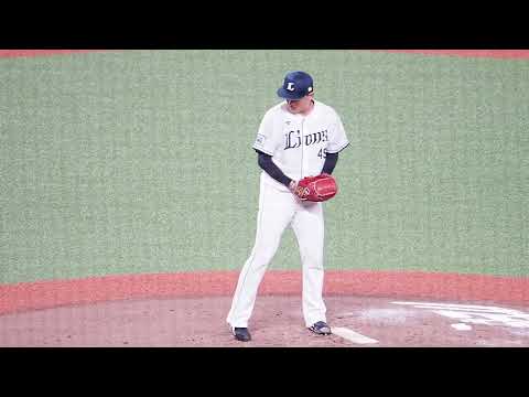 2025.07.19 埼玉西武-福岡ソフトバンク #佐々木健 投球練習 (ベルーナドーム)