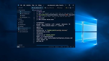 Add aliases in Cmder