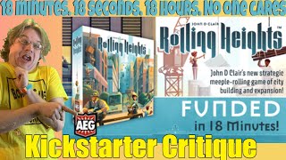 Rolling Heights - Kickstarter Critique Review Rolling Heights Launches On Kickstarter