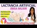 LACTANCIA ARTIFICIAL: PREPARACIÓN DEL BIBERÓN CON LECHE DE FÓRMULA, CANTIDADES, VÍNCULO AFECTIVO...